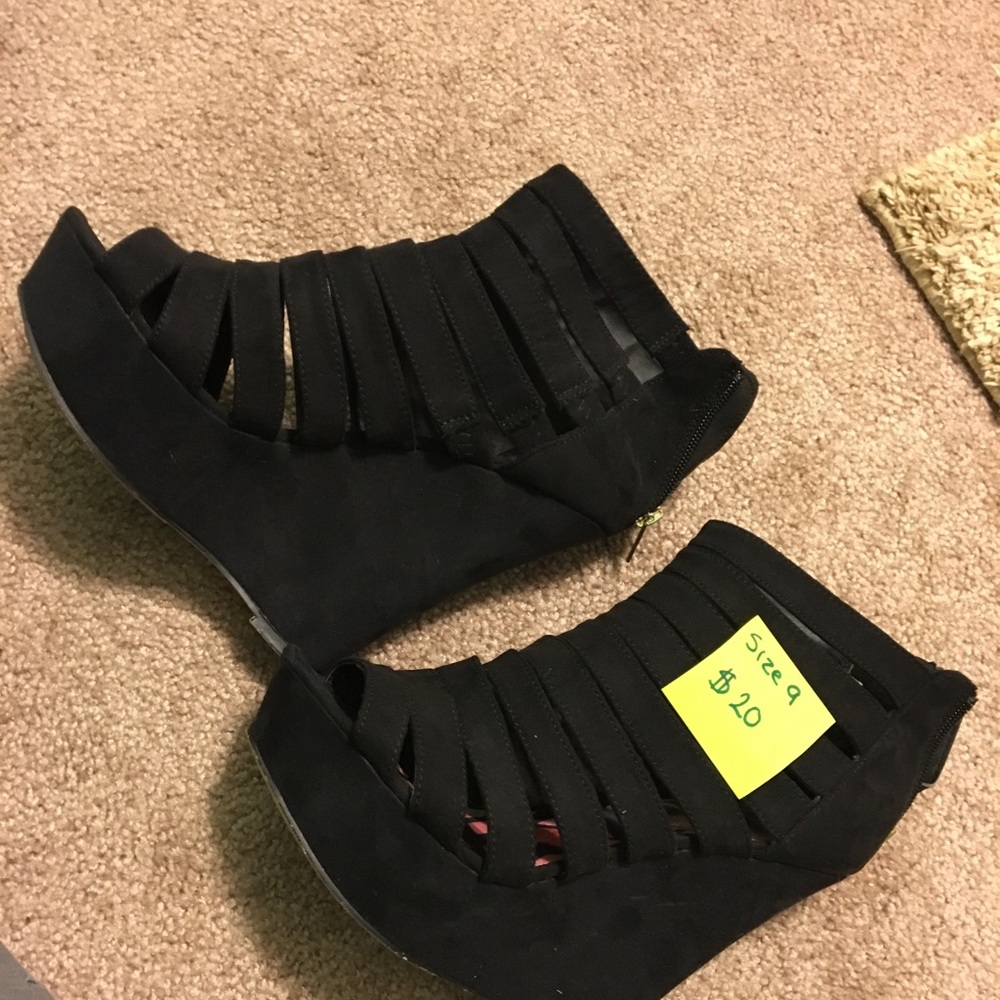 Black heels